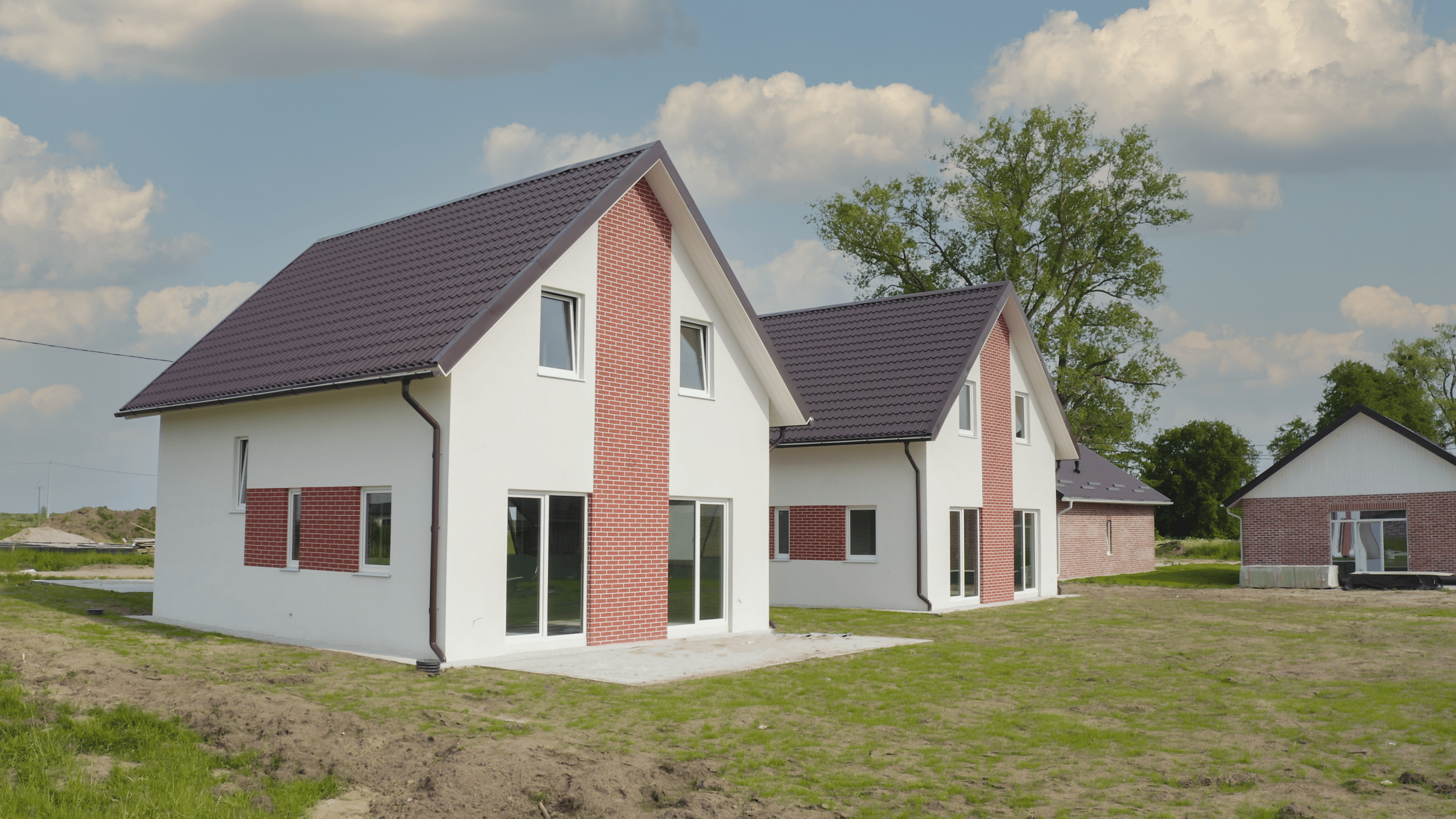 Загородный дом с террасой